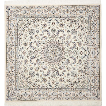 Tappeto Nain 9La Persia bianco 145x146