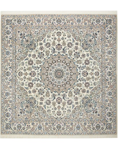 Tappeto Nain 9La Persia bianco grigio 201x210