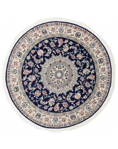 Tappeto Nain 9La Persia bianco azzurro 150x150
