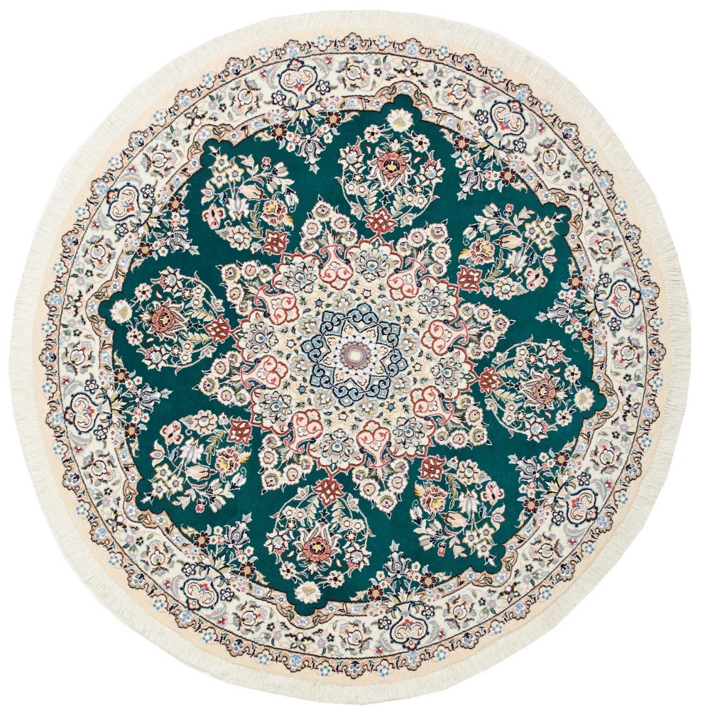Tappeto Nain 9La Persia grigio 150x150 Tappeto Nain 9La Persia grigio 150x150