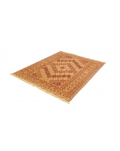 Tappeto Nakhunak Pakistan arancione marrone 156x186