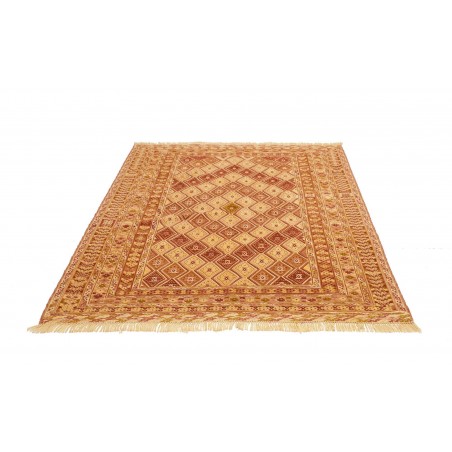 Tappeto Nakhunak Pakistan arancione marrone 156x186