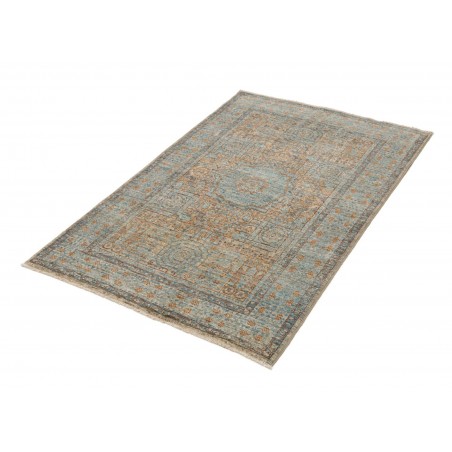 Tappeto Mamlouk Pakistan bianco grigio 99x152