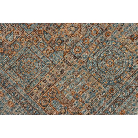 Tappeto Mamlouk Pakistan bianco grigio 99x152