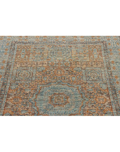 Tappeto Mamlouk Pakistan bianco grigio 99x152