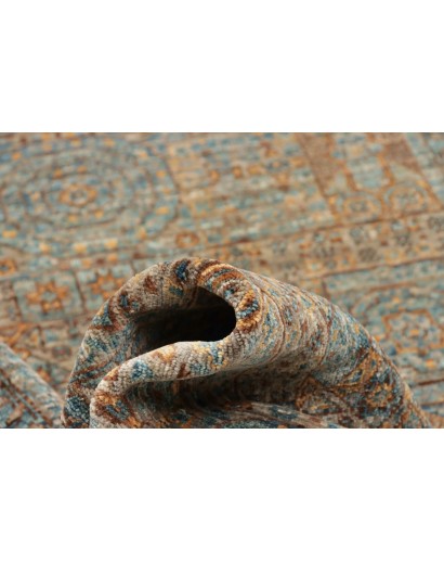 Tappeto Mamlouk Pakistan bianco grigio 99x152