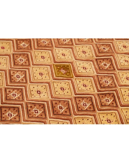 Tappeto Nakhunak Pakistan arancione marrone 156x186