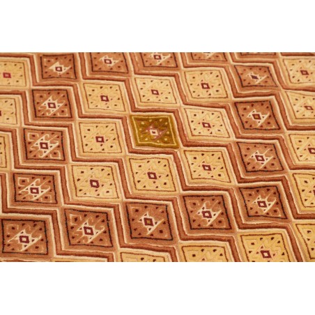 Tappeto Nakhunak Pakistan arancione marrone 156x186