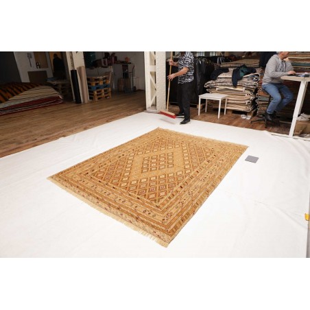 Tappeto Nakhunak Pakistan arancione marrone 183x238