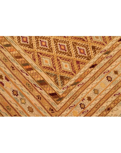 Tappeto Nakhunak Pakistan arancione marrone 183x238