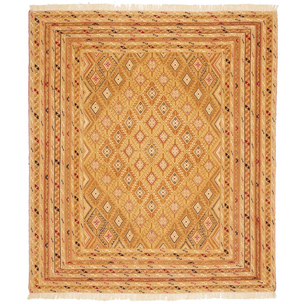 Tappeto Nakhunak Pakistan marrone 185x213