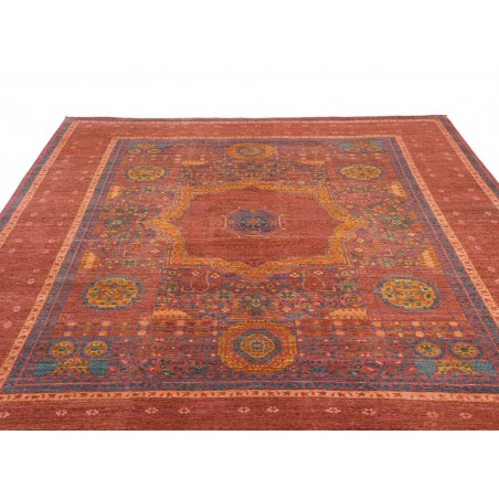 Tappeto Mamlouk Pakistan marrone arancione 246x293