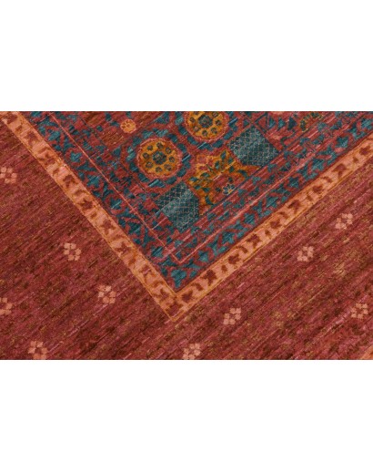 Tappeto Mamlouk Pakistan marrone arancione 246x293