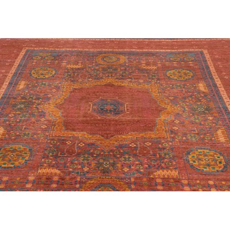 Tappeto Mamlouk Pakistan marrone arancione 246x293