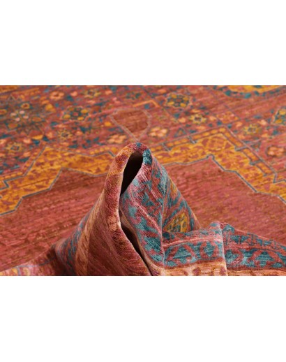 Tappeto Mamlouk Pakistan marrone arancione 246x293