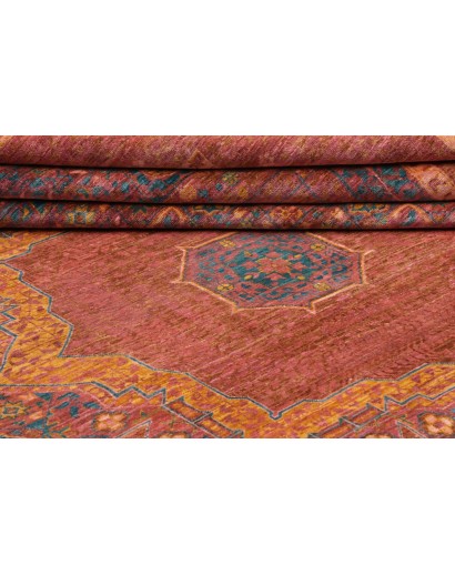 Tappeto Mamlouk Pakistan marrone arancione 246x293