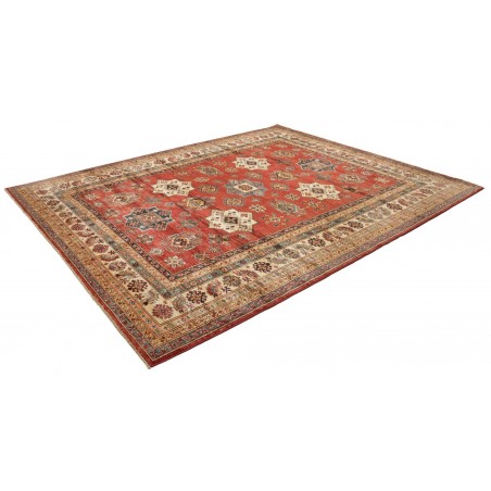 Tappeto Kazak Fine Pakistan rosso beige 260x312