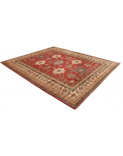 Tappeto Kazak Fine Pakistan rosso beige 260x312