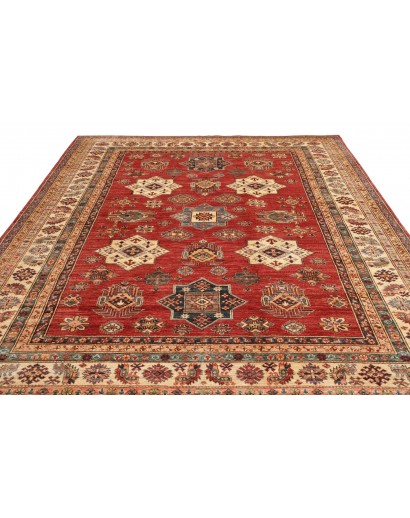 Tappeto Kazak Fine Pakistan rosso beige 260x312