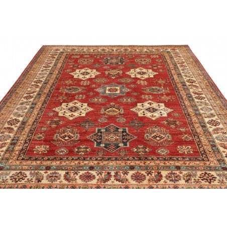 Tappeto Kazak Fine Pakistan rosso beige 260x312
