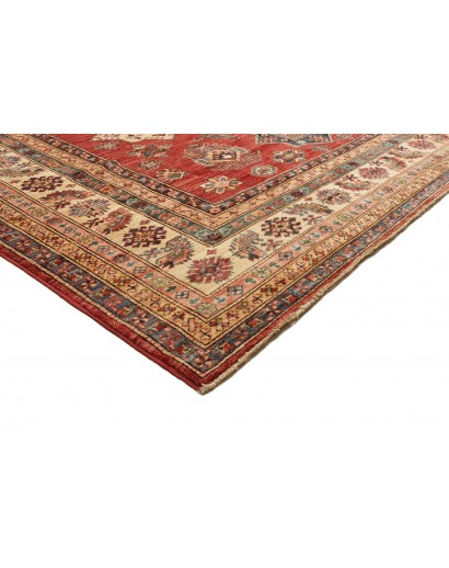 Tappeto Kazak Fine Pakistan rosso beige 260x312