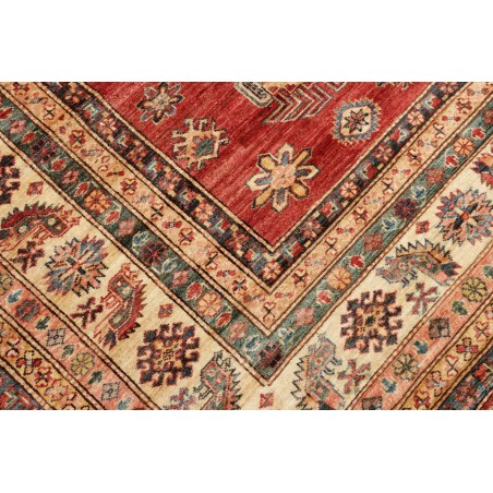 Tappeto Kazak Fine Pakistan rosso beige 260x312