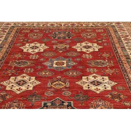 Tappeto Kazak Fine Pakistan rosso beige 260x312
