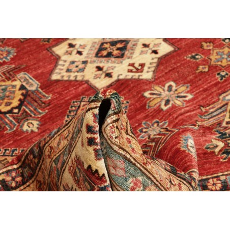 Tappeto Kazak Fine Pakistan rosso beige 260x312