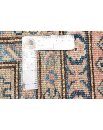 Tappeto Kazak Fine Pakistan bianco azzurro 247x308