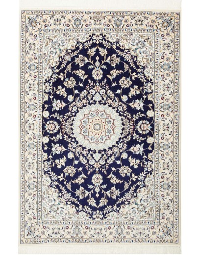 Tappeto Nain 6La Persia grigio 103x152