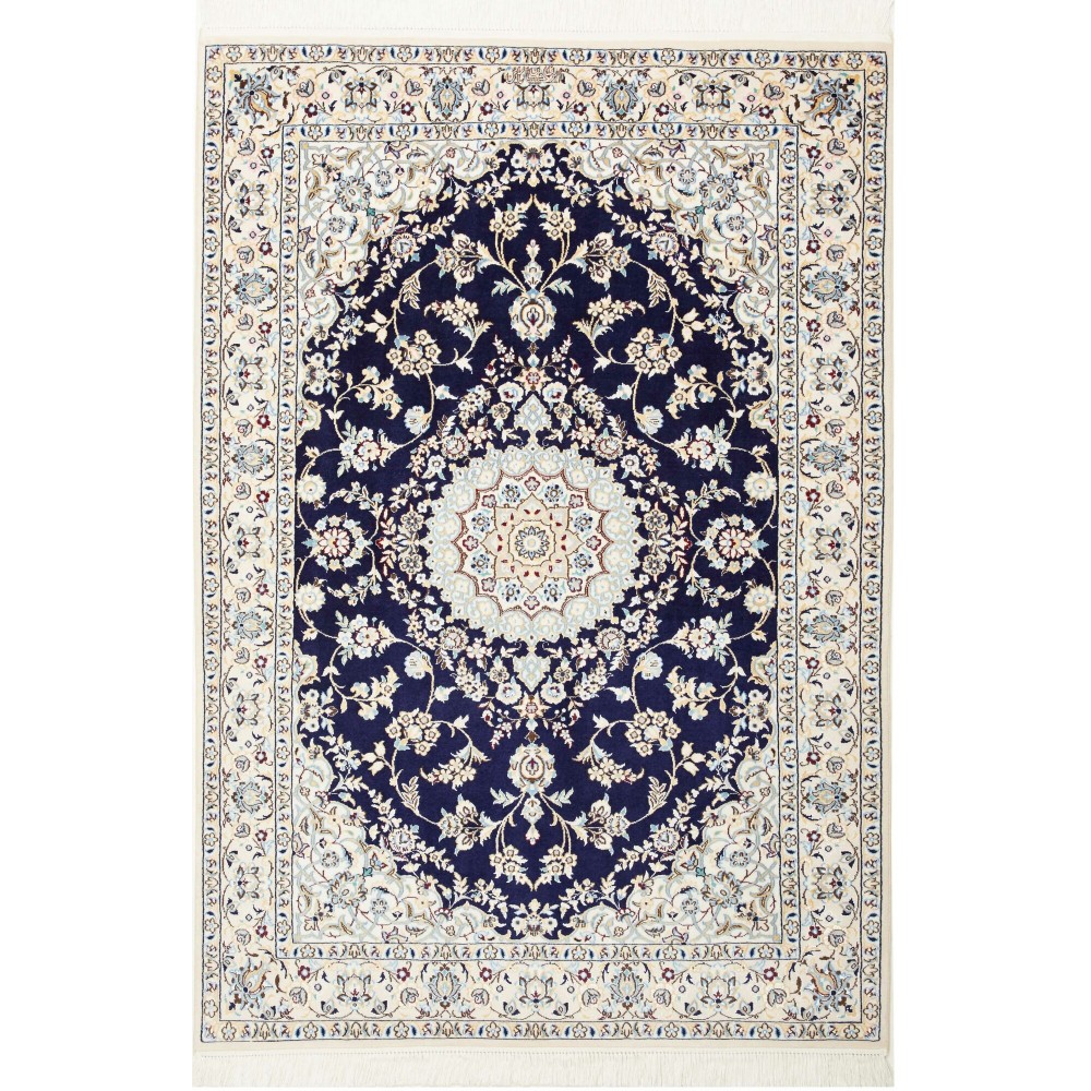 Tappeto Nain 6La Persia grigio 103x152 Tappeto Nain 6La Persia grigio 103x152