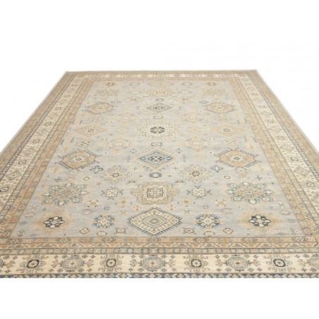 Tappeto Kazak Fine Pakistan bianco marrone 280x369