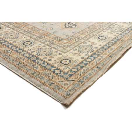 Tappeto Kazak Fine Pakistan bianco marrone 280x369