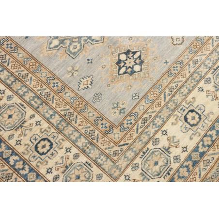 Tappeto Kazak Fine Pakistan bianco marrone 280x369