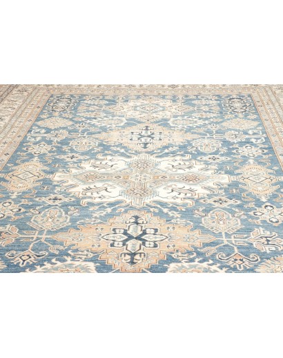 Tappeto Kazak Fine Pakistan beige bianco 310x423