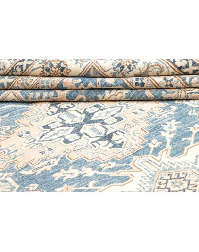 Tappeto Kazak Fine Pakistan beige bianco 310x423