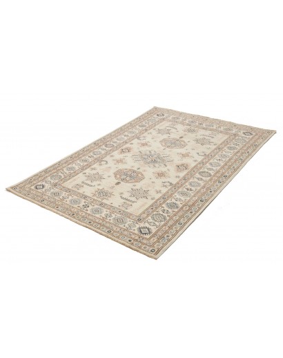 Tappeto Kazak Fine Pakistan bianco 124x178