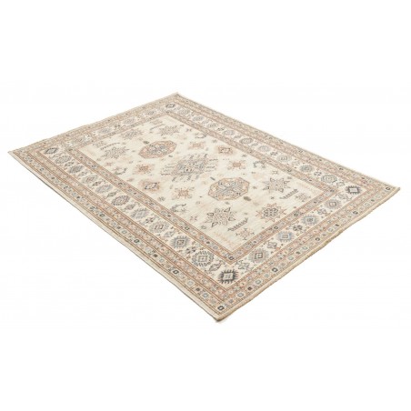 Tappeto Kazak Fine Pakistan bianco 124x178
