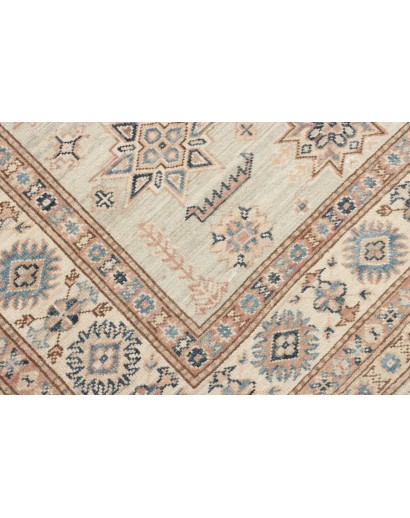 Tappeto Kazak Fine Pakistan bianco 124x178