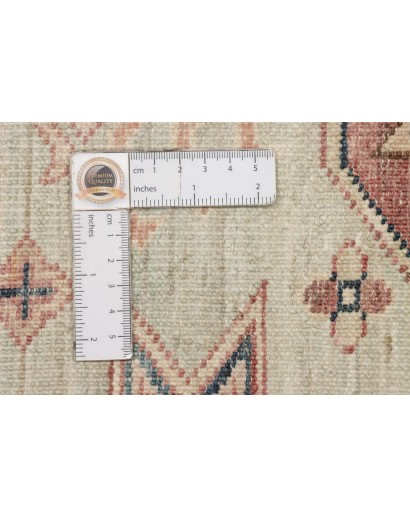 Tappeto Kazak Fine Pakistan bianco 124x178