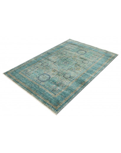 Tappeto Mamlouk Pakistan grigio verde 125x182