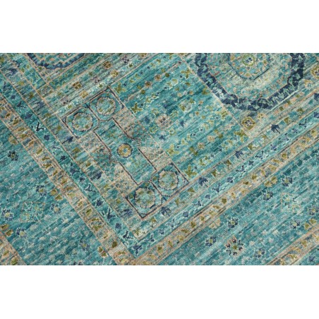 Tappeto Mamlouk Pakistan grigio verde 125x182