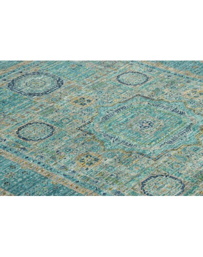 Tappeto Mamlouk Pakistan grigio verde 125x182