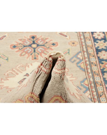 Tappeto Kazak Afghanistan beige azzurro 85x286