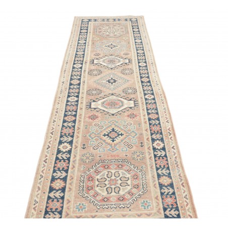 Tappeto Kazak Afghanistan bianco 84x293