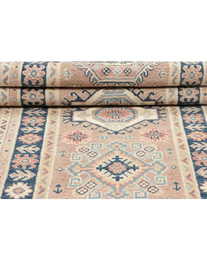 Tappeto Kazak Afghanistan bianco 84x293
