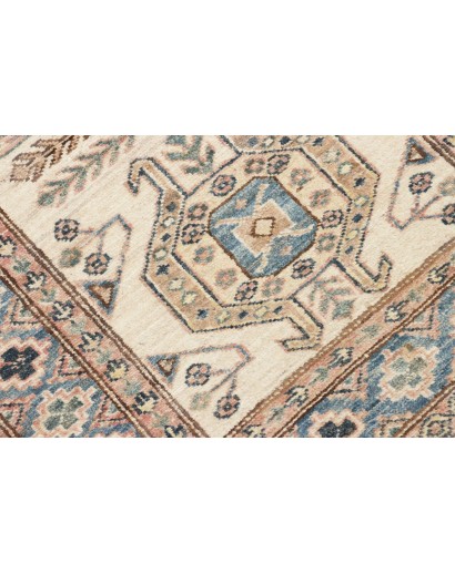 Tappeto Kazak Fine Pakistan bianco 85x303