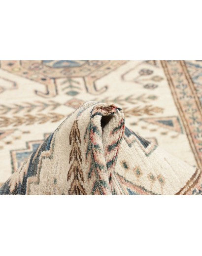 Tappeto Kazak Fine Pakistan bianco 85x303