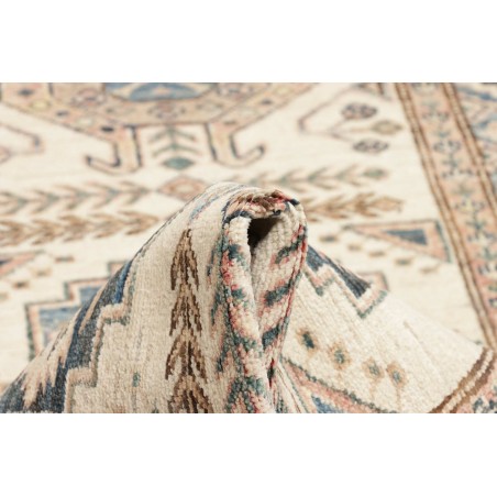 Tappeto Kazak Fine Pakistan bianco 85x303