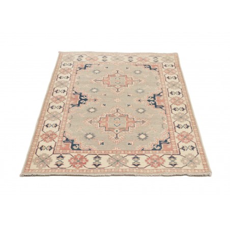 Tappeto Kazak Afghanistan bianco 105x135